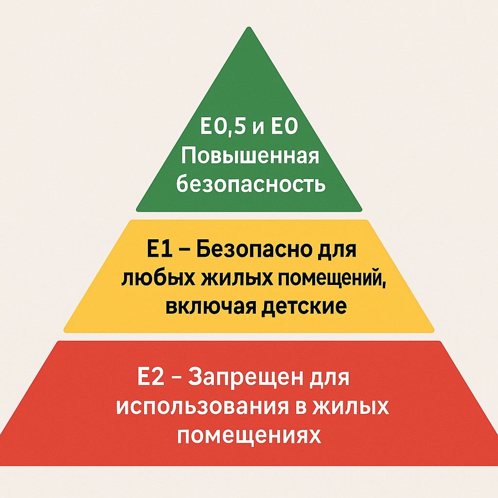 Классы эмиссии формальдегида: простой ориентир для выбора безопасных панелей.