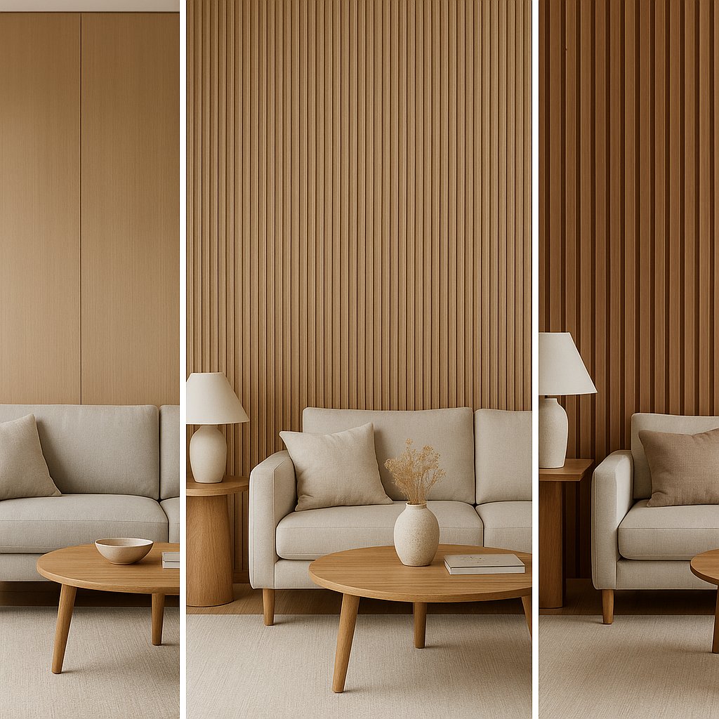 Гладкие, рельефные или реечные - каждый тип панелей решает свою дизайнерскую задачу