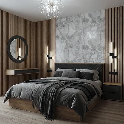 Панель Стеновая Акустическая МДФ Stella Comfort Standart Дуб Винтаж 2780х600х9 (уп.1шт.)