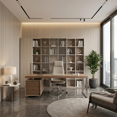 Панель Стеновая Реечная МДФ Stella Beats De Luxe Palomino 2700x119x16 (4шт.упак.)