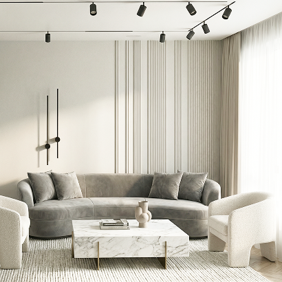 Панель Стеновая Реечная МДФ Stella Wave Standart Белый 2700x119x16 (4шт.упак.)