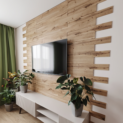 Панели МДФ Stella 3D, Базис, Пекан, (уп-1,13кв.м)