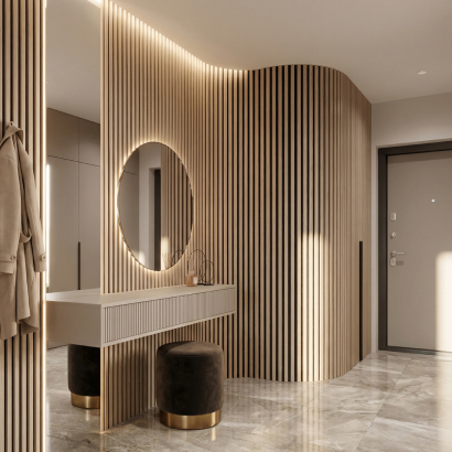 Панель Стеновая Акустическая МДФ Stella Comfort Standart Дуб Сонома 2780х600х9 (1шт.упак.)