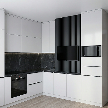 Панель Стеновая Акустическая Stella Comfort (Комфорт), Делюкс, Black Lead (Блэк Лид), 2780х600х9, (уп.1шт.)